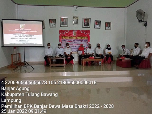 Pemilihan Anggota Badan Permusyawaratan Kampung (BPK) Banjar Dewa
